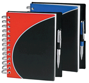 Two Tone Poly Spiral Bound Journals 